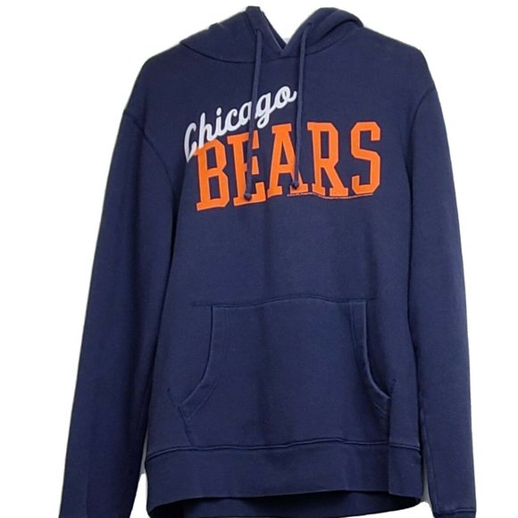Chicago Bears Double Sided Men's SZ:M Hoodie Logo - Picture 1 of 11